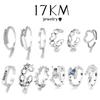 Kpop Silver Color Rings Set Y2K Crystal Heart Rings for Women Hollow Trendy Fashion Jewerly Rings Accessories