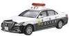 Aoshima Bunka Kyozaisha The Model Car Series Toyota GRS210 Crown Patrol Car Police Plastic Model 1/24 No.129 '16