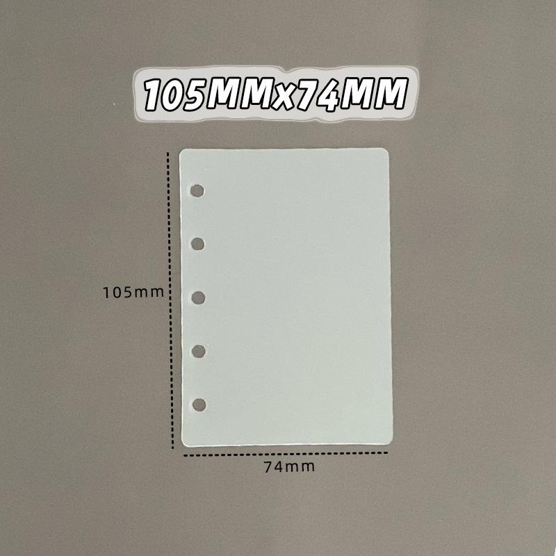 Матовые пластиковые разделители для папок – Прозрачные многодырочные страницы-индексы с откидным верхом