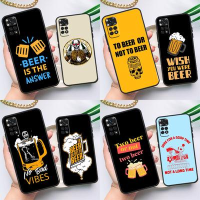 Чехол Beer Alcohol для Xiaomi Redmi Note 10 11 Pro 8 9 12 Pro 11S 10S 9S Redmi 9 10 12C 9C 10C задняя крышка