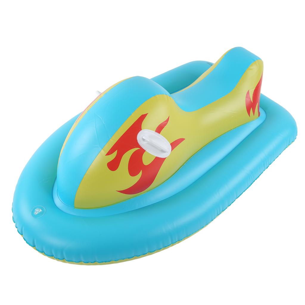 Детская ПВХ надувная лодка-сани с ручкой для зимнего катания на лыжах и сноуборде на открытом воздухе