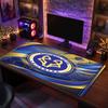 Leicester City Football Print Large Mouse Pad, Anti-Slip Extended Gaming Desk Mat for Office Home