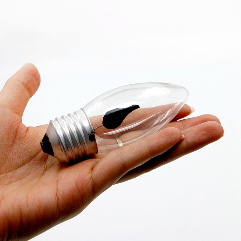 Свеча с эффектом пламени Хвост Энергосберегающий Ночник Светодиодная Лампа Свеча Свет Светильник-наконечник свечи