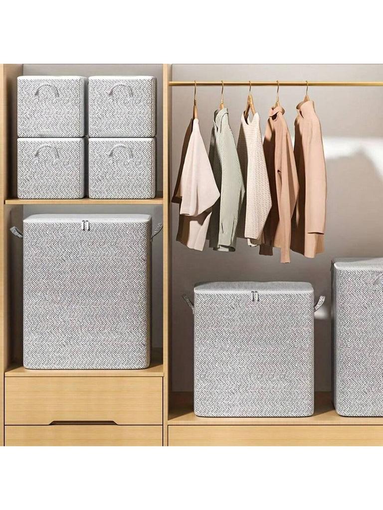 1 шт. Очень большой ящик для хранения для домашнего использования, складная сумка для упаковки одежды, органайзер для одеял и одеял для гардероба с ручкой