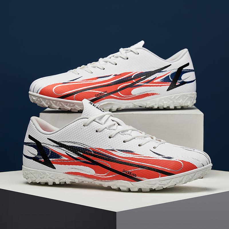 Kids Football Shoes  Broken Nails Male Teenagers Professional Artificial Grass Training Shoes Children's Football Boots