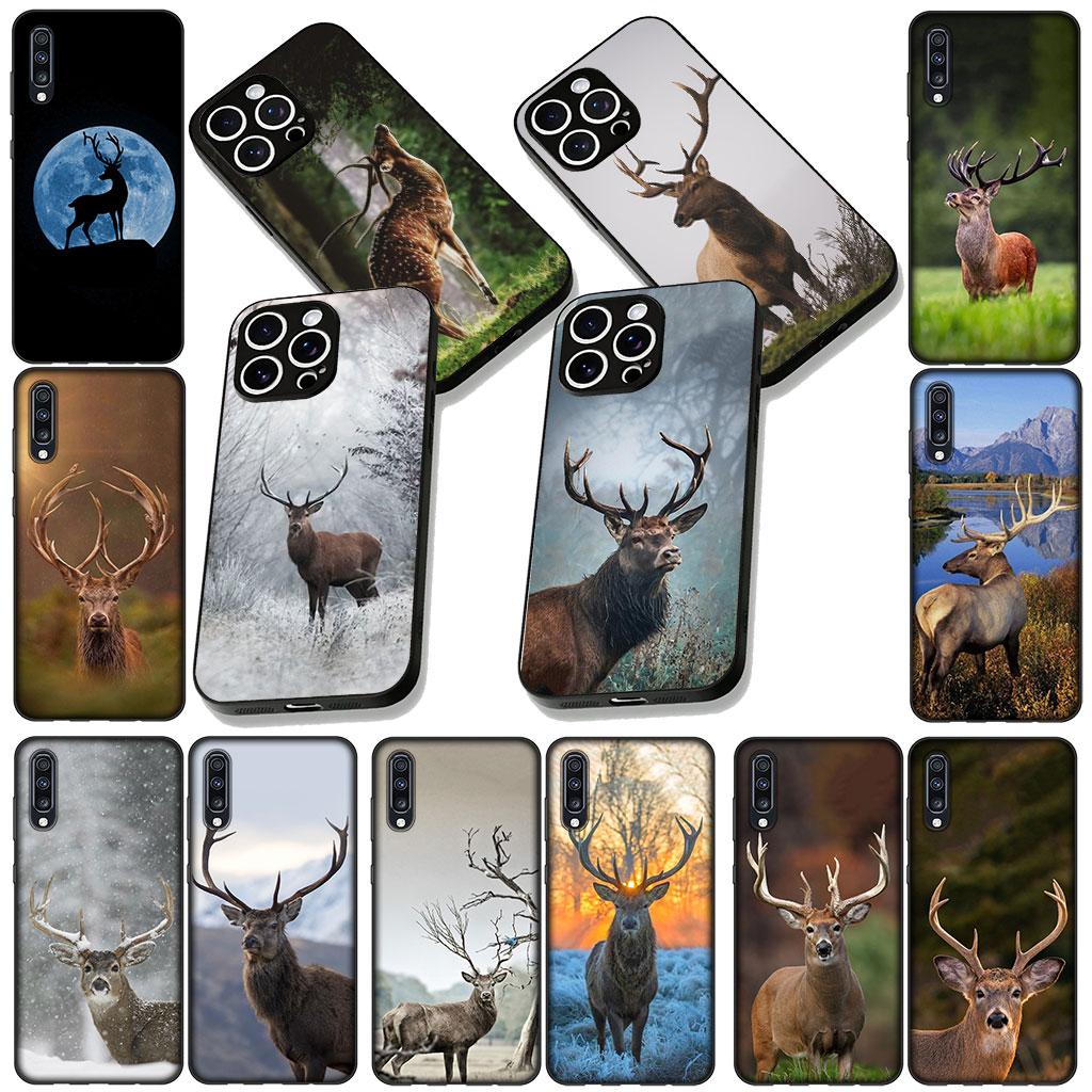 Soft Cover for Xiaomi Redmi Note 12 11 10 Pro 10A 10C 12C 14C A4 Note12 5G Coque Phone Case Deer Wild Hunting Buck