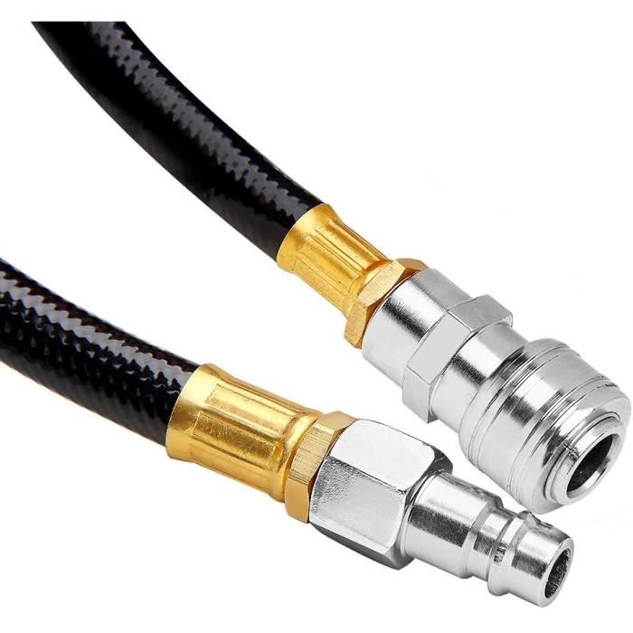 Enrouleur automatique de tuyau à air comprimé 10m 12 bars raccord 1-4' dévidoir air comprimé 180° enroulement déroulement[163]