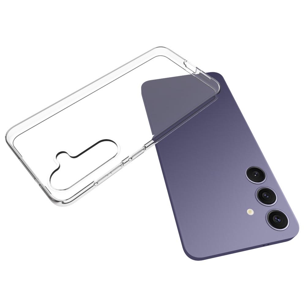 Прозрачный чехол для телефона Samsung Galaxy S25+ Водостойкая задняя крышка из ТПУ