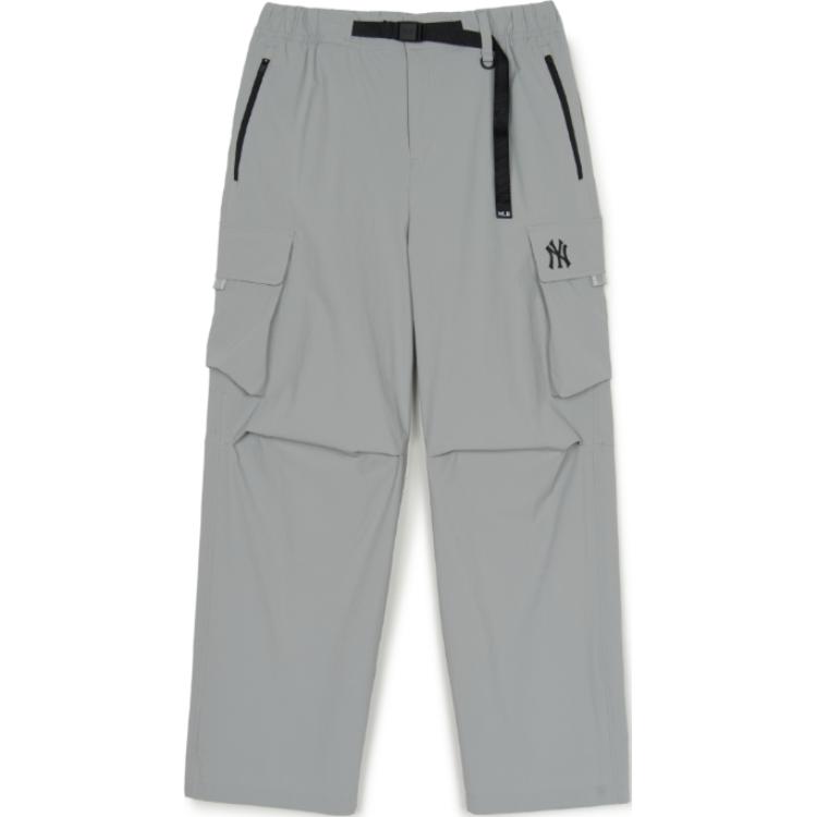 Новые брюки карго MLB Gofcore New York Yankees Унисекс Светло-серый 3AWPB0553-50GRL