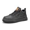 Mens Boots Original Casual Leather Men Training Wear Resistant Sneakers Outdoor Male Treking Footwear Breathable Lace Up