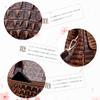 A4 large shoulder tote crossbody shoulder crocodile PU many for commuting [NICOLE & DORIS] Women's handbag, 2-way, size, capacity, waterproof, bag,