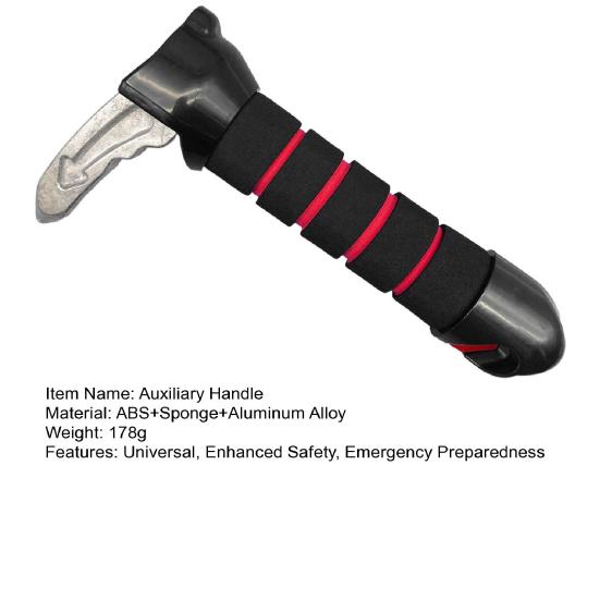 Car Door Handle for Elderly And Disabled Car Assist Support Handle with Seatbelt Cutter Fits Most Cars Up To 400 Lbs Capacity