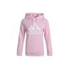 Logo Print Knit Hooded Sweatshirt American Vintage Women Sweatshirt Pink GM5619