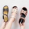Women's Sandals Summer Flat Bottom Soft-soled Beach Sandals Mother Shoes