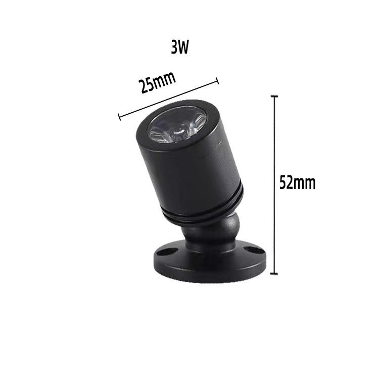 Светодиодный мини-светильник для витрины - 1W3W Накладной точечный светильник для ювелирных изделий и часов