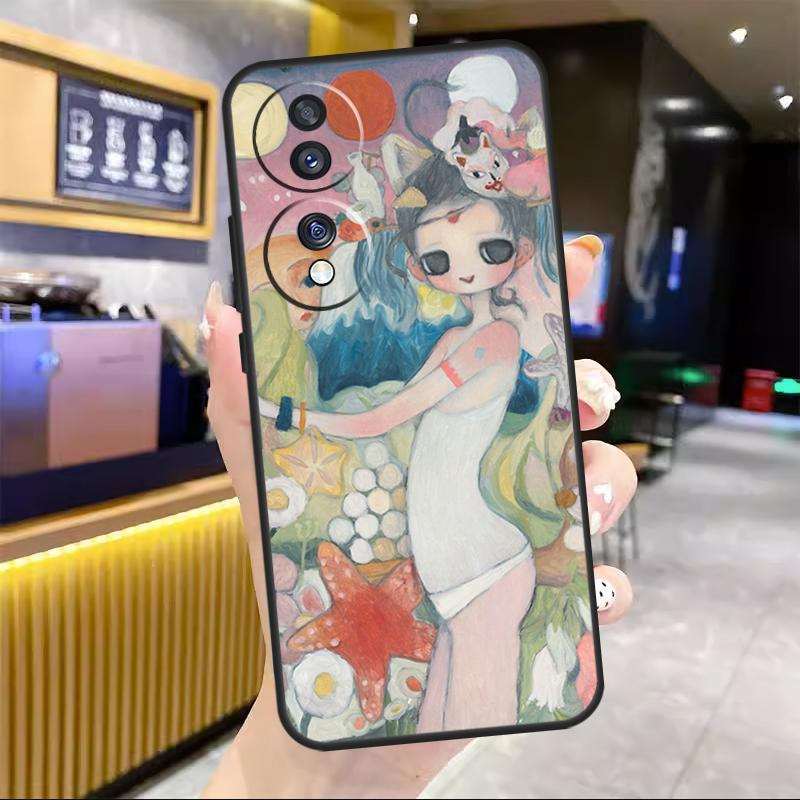 Мультяшная эстетика Ая Такано Для Honor Magic 8 7 6 Pro Чехол Для Honor 200 400 50 70 90 Lite X8c X8b X9a X9b X9c X9d Win RT