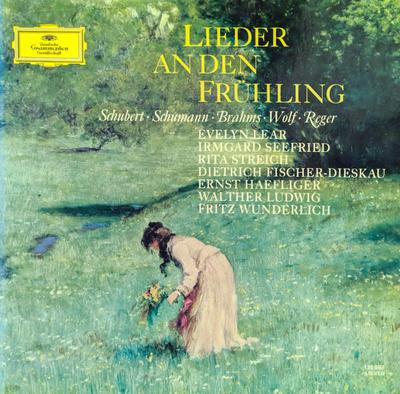 LP Пластинка ФРАНЦ ШУБЕРТ · РОБЕРТ ШУМАН · - Песни к весне 135007 Deutsche Grammo 1969 Германия Классика Б/У