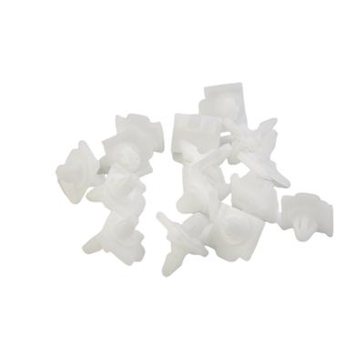 Фиксирующий зажим белый 100% абсолютно новый 30 шт аксессуары