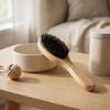 Pet Grooming Brush Wooden Handle Hair Removal Comb for Shedding and Cleaning Suitable for Various Pet Fur Types Durable Design