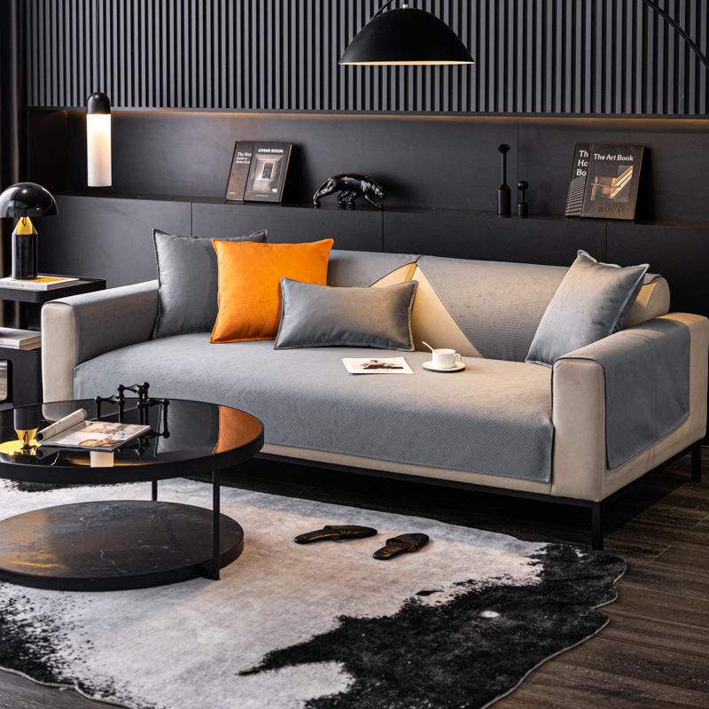 Waterproof Sofa Cushion Anti-Scratching Four Seasons Universal Non-Slip Modern Pet Overlay Sofa Covers