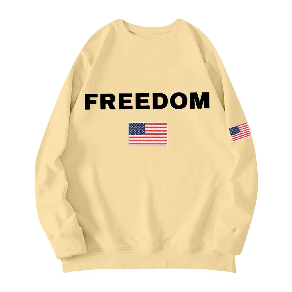 Unisex Printed Round Neck Long Sleeved Loose Fitting Long Sleeved Casual Long Sleeved Top Hoodie