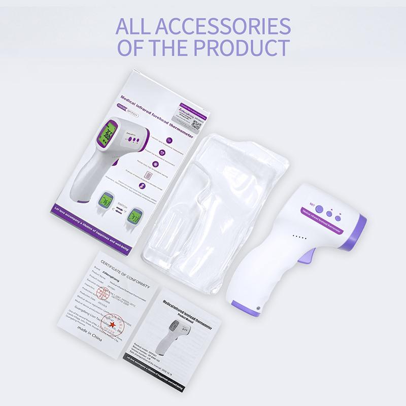 Forehead Digital Thermometer Non Contact Infrared Medical Thermometer Body Temperature Fever Measure Tool For Baby Adults