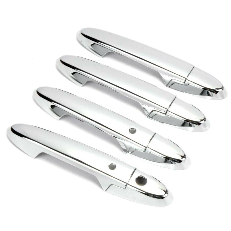 Обновление для Honda City 2014-2018, крышка дверной ручки автомобиля, накладки на чашу, защитные наклейки, автостайлинг, хром