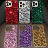 Luxury Bling Rhinestone Phone Case For Samsung Z Flip 5 4 S24 S23 S22 Ultra S21 S20 FE A14 A54 A13 A23 A33 A53 A12 A32 A52/Redmi 10 9 Note12 11 10 Pro