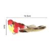1Pc Artificial Feather Fake Birds Nest Decorative Mini Swallows Home Garden Ornaments