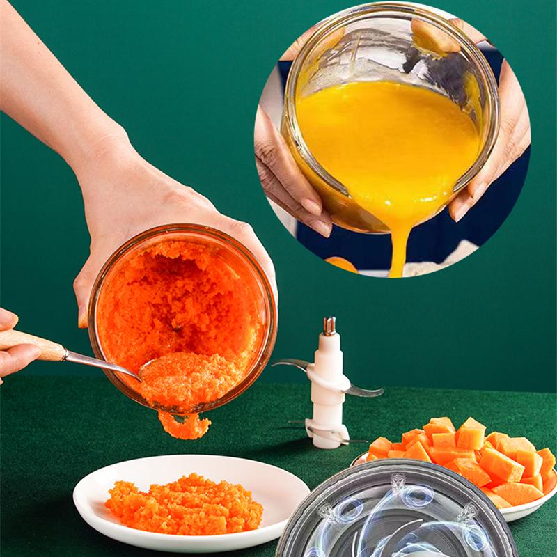 Электрический измельчитель чеснока, 300 мл, мясорубка, мини-пресс для чеснока, измельчитель овощей, машина для измельчения чеснока