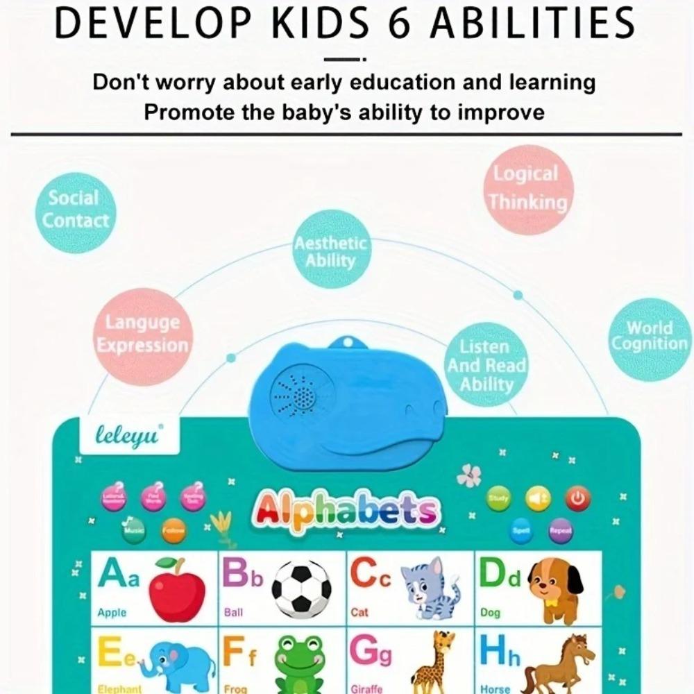 Электронная обучающая настенная диаграмма клавиатуры пианино, образовательный плакат для малышей, детей, подарки