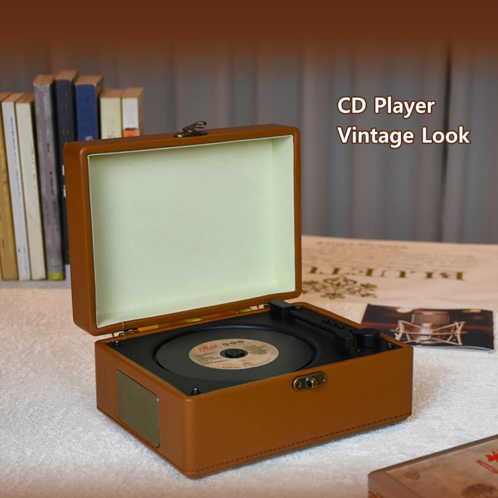 CD-плеер BT 5.0 Music U Disk Album Портативный CD-плеер со встроенными динамиками и пультом дистанционного управления,