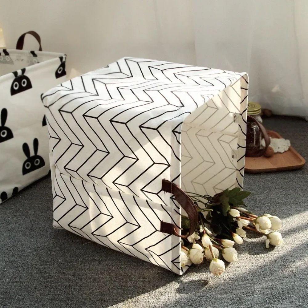 "Корзина для белья Хлопок и лен Грязная одежда Корзина для белья Складная корзина для белья Хранение Бытовые мелочи Корзина для хранения"