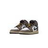 Air Jordan 1 Mid SE GS Белый Пещерный Камень Темная Сера Маслянисто-Серый HQ2014-100