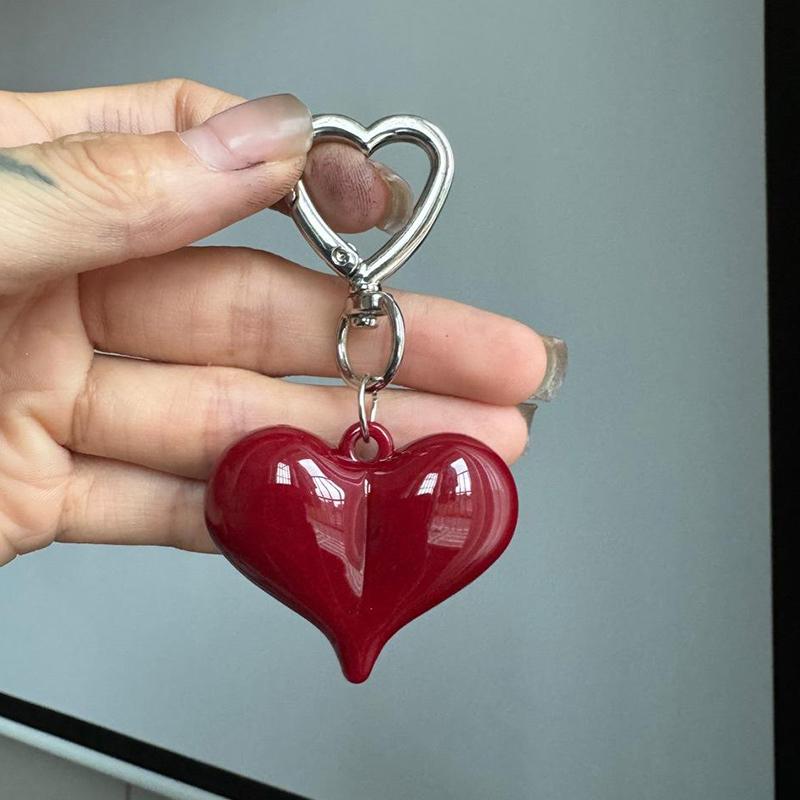 Изысканный темпераментный красный бант в форме сердца подвески брелок универсальный телефон кулон рюкзак подвесное украшение аксессуары подарки