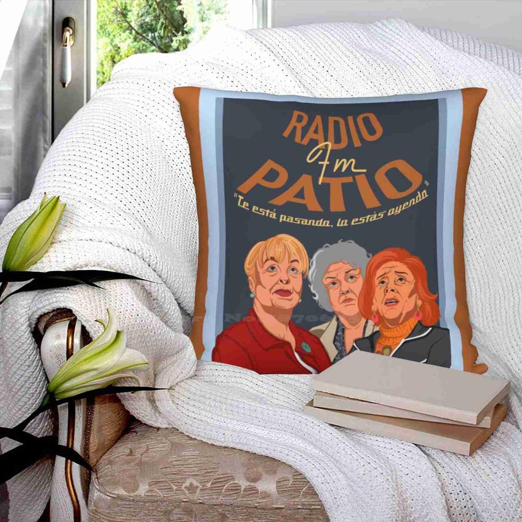 There Is No One Living Here Soft Comfortable Pillowcase There Is No One Living Here Yard Radio Spain Serie Marisa Anhqv