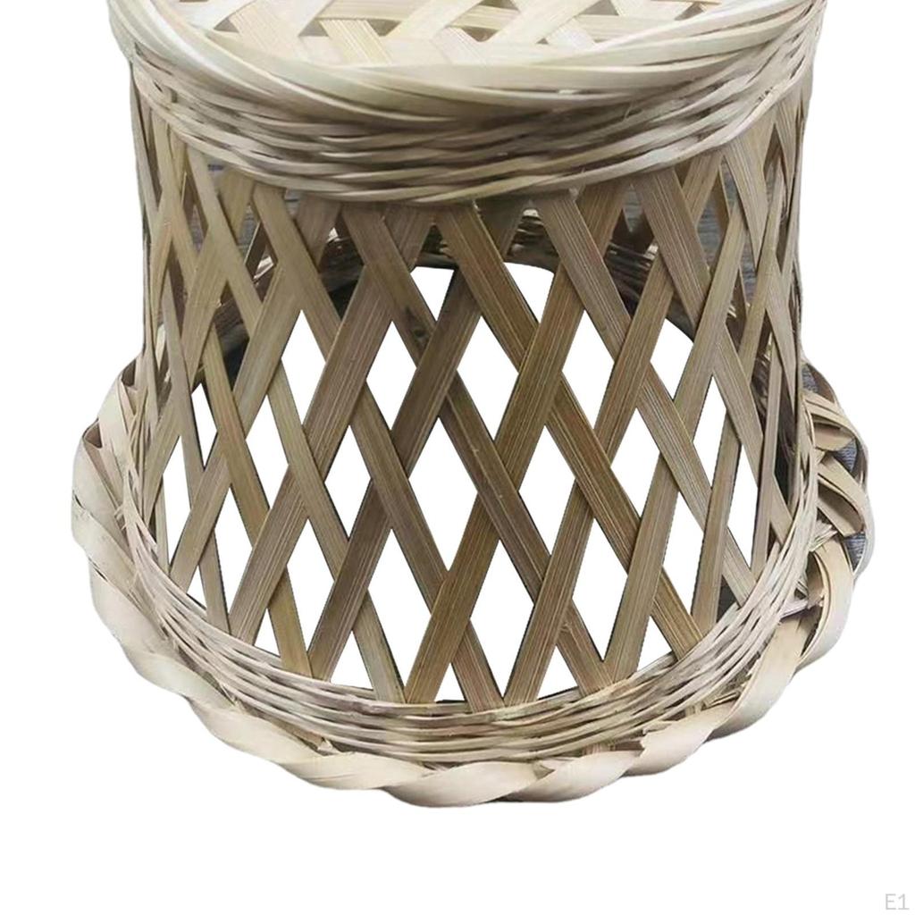 Бамбуковый абажур, подвесной светильник, минималистичный декоративный для потолка