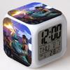 7color Multifunction Digital Alarm Clock Led Watch Alarm Clock