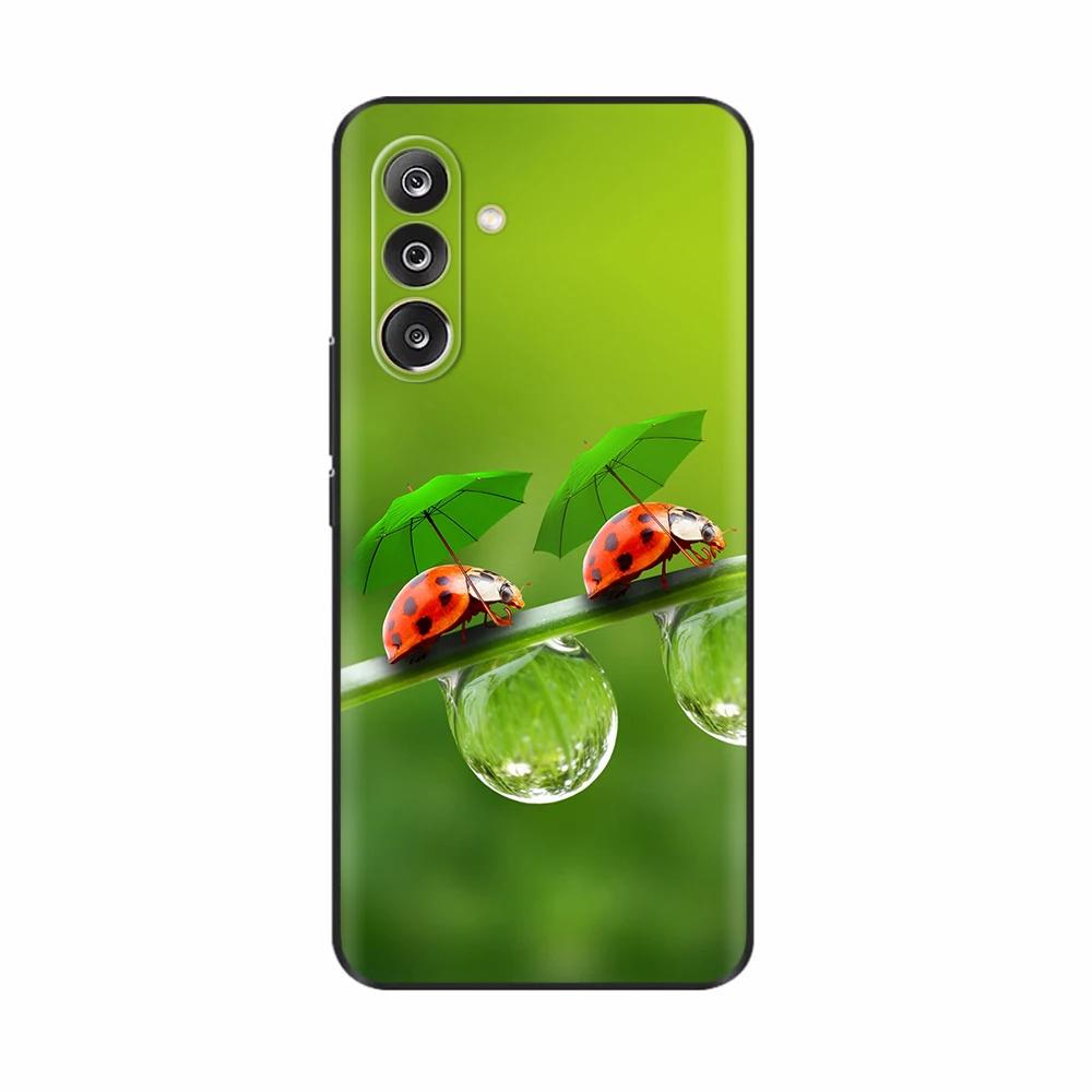 Чехлы для телефонов Для Samsung Galaxy M36 5G Чехол Мягкий Силиконовый Чехол Для Samsung M36 Чехлы M 36 M366B Ударопрочные Популярные Цветочные Чехлы