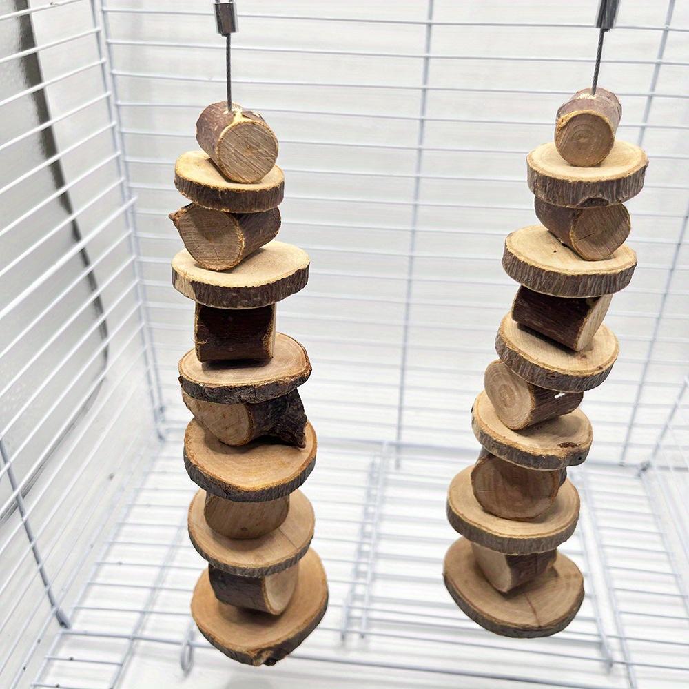 Hamster Rabbit Chew Toy Natural Wood Sticks for Small Pet Chinchilla Guinea Pigs Squirrels Tooth Grinding Toy Pet Supplies