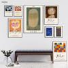 Abstract Paul Klee Exhibition Vintage Retro Posters and Prints Nordic Canvas Painting Wall Art Living Room Home Decor Aesthetic