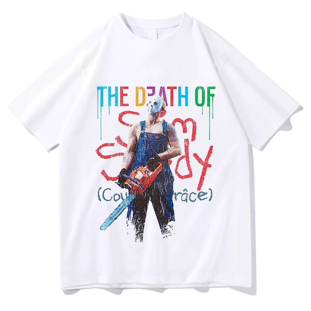 Eminem The Death of Slim Shady T Shirt Fashion Women Harajuku Hip Hop Retro T-Shirt Unisex High Quality Vintage Cotton Tees Tops