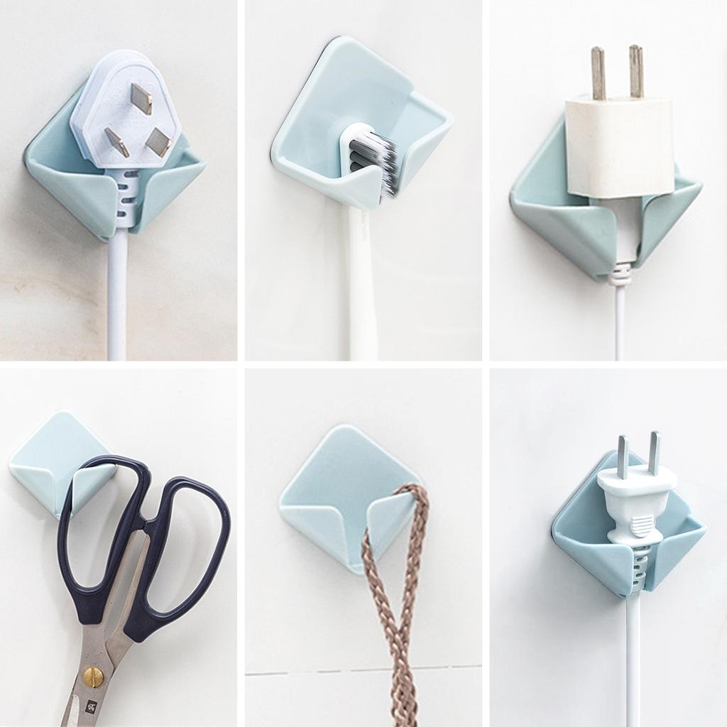 FONKEN Настенный держатель кронштейна с вилкой, креативные кухонные клейкие крючки, вилка для хранения, крючок, проволочный крючок, липкий крючок
