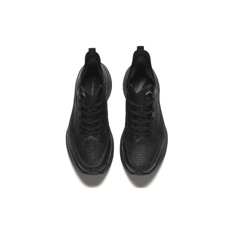 Anta Амортизирующие Нескользящие Износостойкие Низкие Полноразмерные Кроссовки для Марафона с Карбоновой Пластиной Мужские Черные 912425588-3