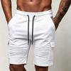 Men S Casual Sports Fitness Straight Leg Shorts Breathable