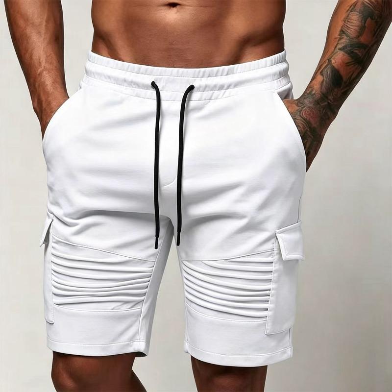 Men S Casual Sports Fitness Straight Leg Shorts Breathable