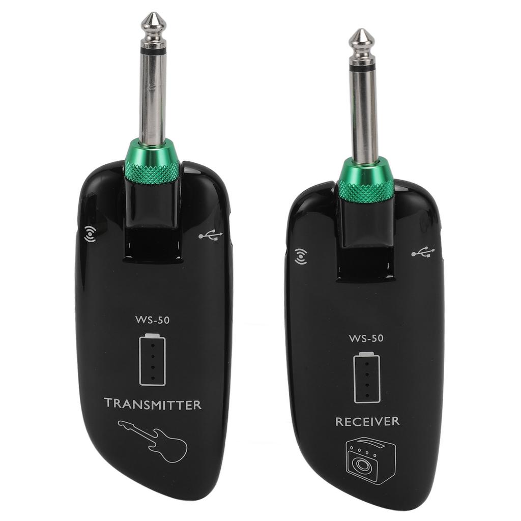 Беспроводная гитарная система 20–20 кГц без потерь, вращающийся, plug-and-play беспроводной гитарный передатчик