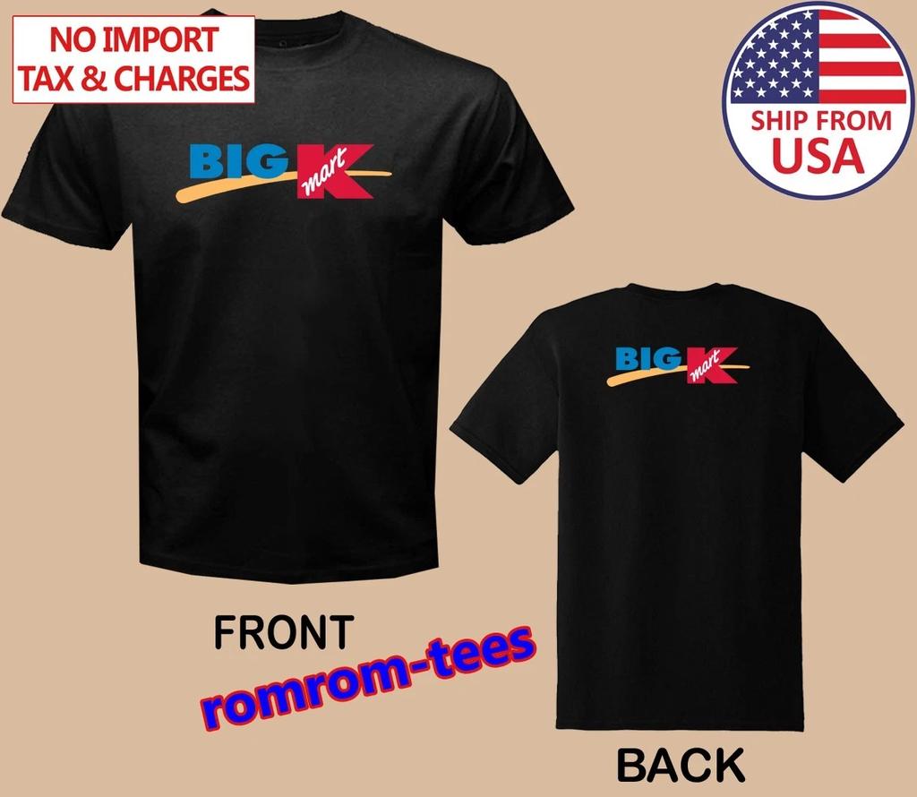 Big K-Mart Black Size S-5XL
