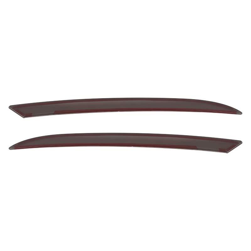 Автомобильные задние противотуманные фары декоративные крышки ABS украшения для Ford Mustang 2024 Up внешние аксессуары, матовый черный