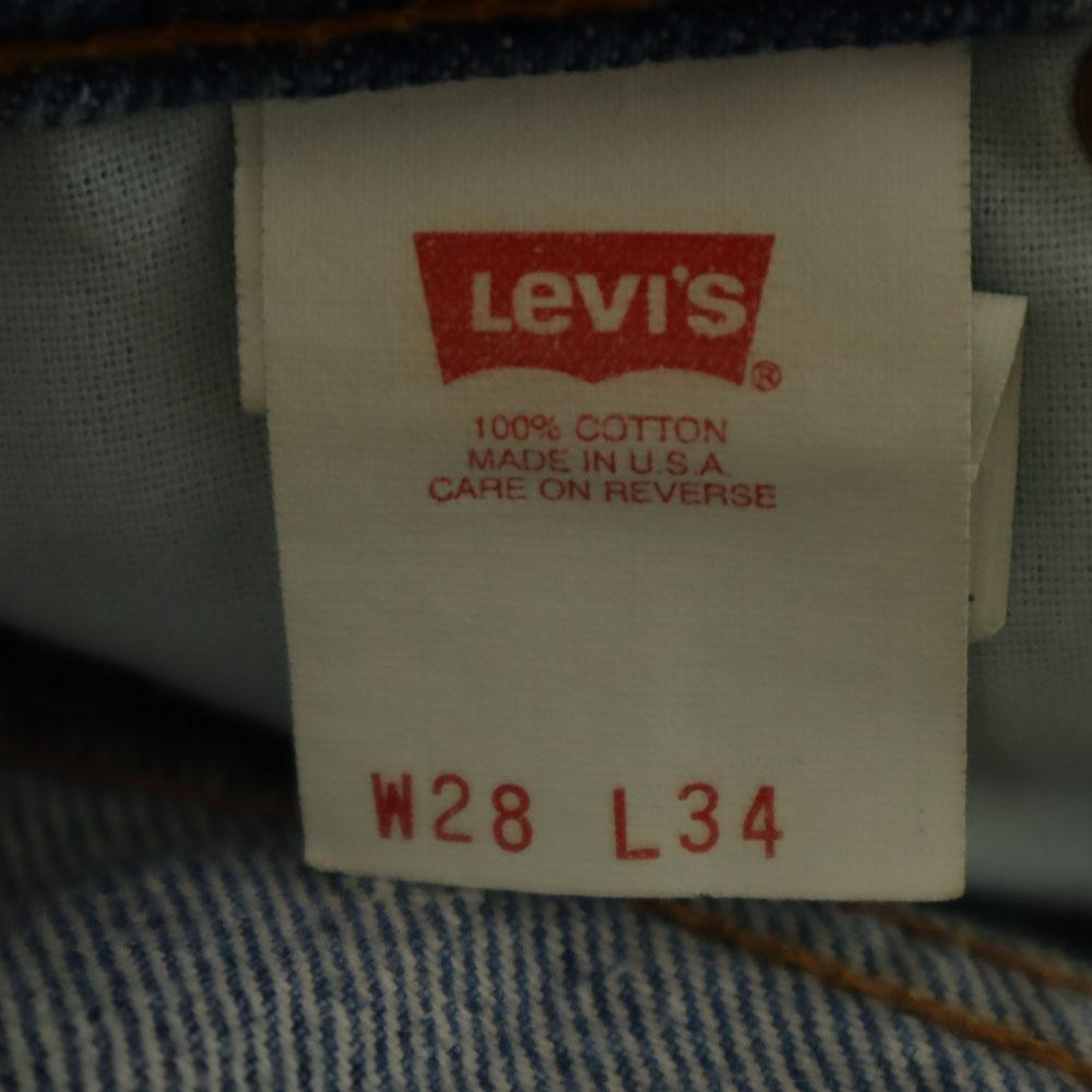 Levi's 90-е 510 Сделано в США старые джинсы W28 синие джинсы Мужские Б/У